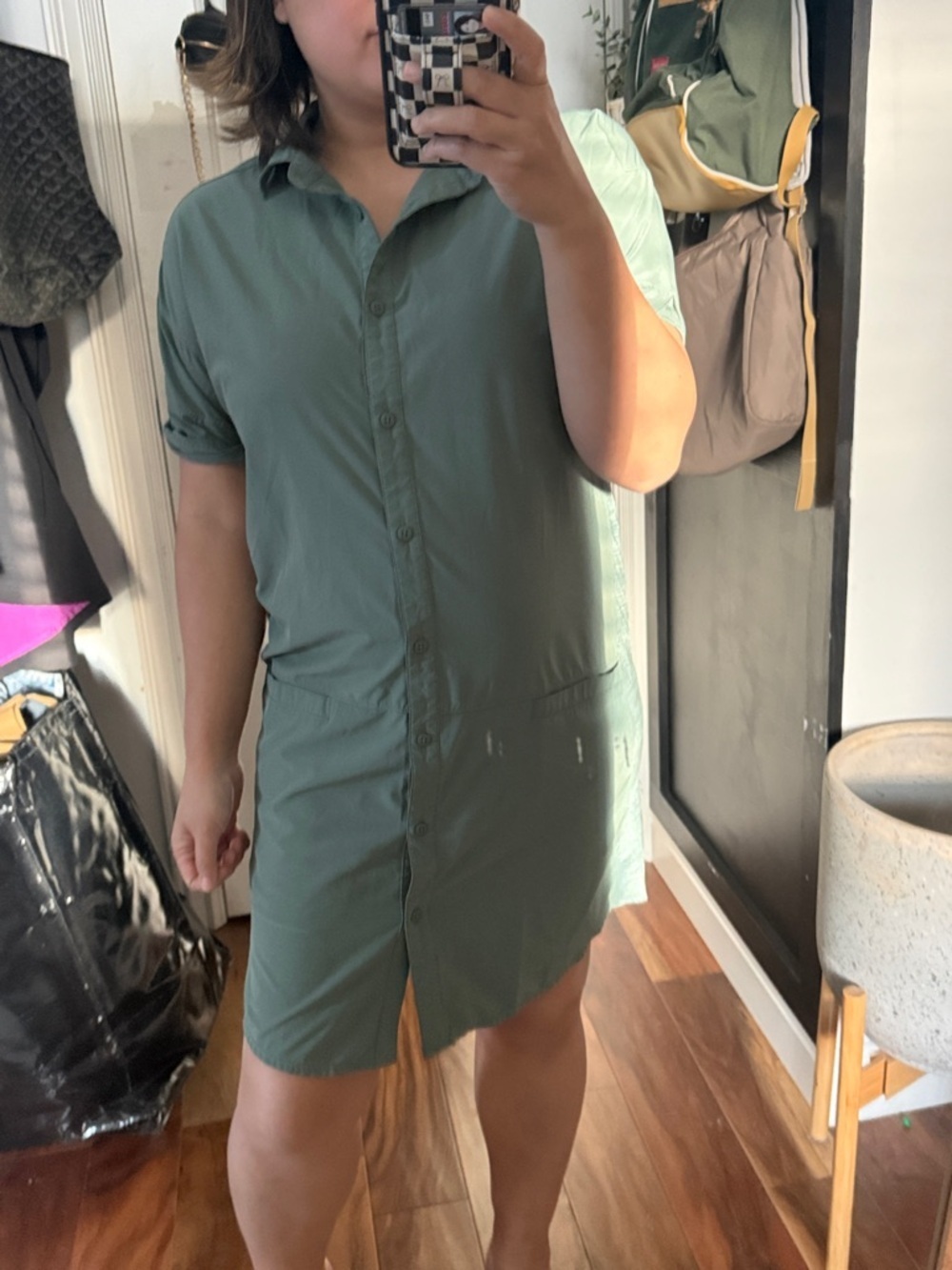 Smartwool Tencel Sport Dress. Size S in Moss